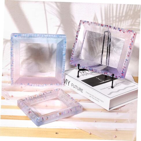 Gadpiparty الإبداع إطار صورة السيليكون الإبداعي لـ DIY الحرف الايبوكسي الإبوكسي مرنة ودموع لعروض صور فريدة وتصميمات مخصصة in Saudi Arabia