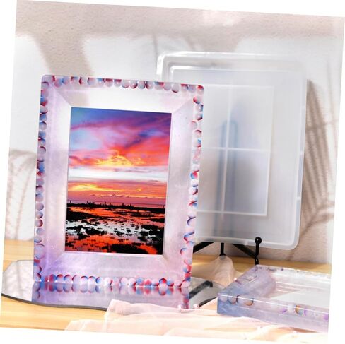 قوالب إطار صورة سيليكون مبدع Joofuny لحرف DIY التي تصب قوالب الإيبوكسي والمزيد من التصميم لعرض الصور الفريدة in Saudi Arabia