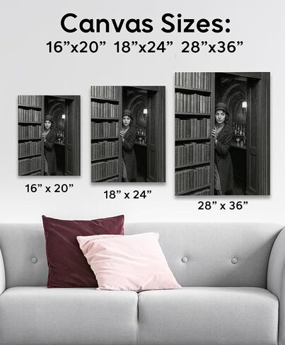 Whisky Hidden Room 18x24 Poster Canvas - Vintage Speakeasy Phhibition Wall Art ، Flapper Noir Hidden Bar Photo ، ديكور صالة بالأبيض والأسود للمكتب ، البار ، كهف الرجل ، أو عشرينيات القرن العشرين عشاق الغموض in Kuwait