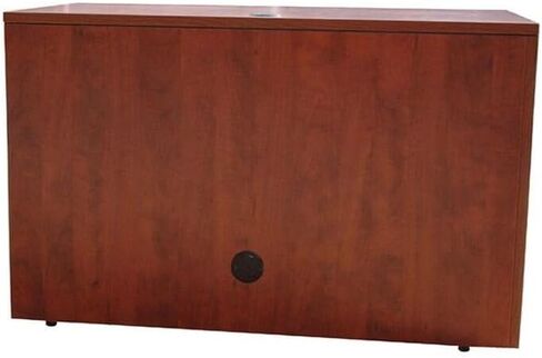 Office Bridge Desk Connector - 48" Wide Workstation Bridge - Thermal Fused Melamine - Driftwood Finish in Saudi Arabia
