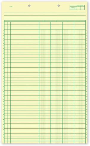 21127 Columnar Work Sheets 8 1/2 x 14" (21127-32) in Kuwait