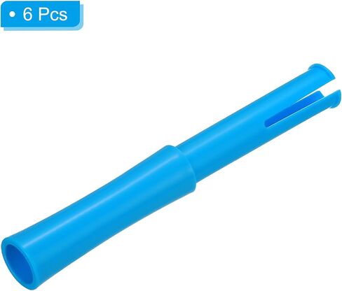 PATIKIL 8 Inch Shrink Wrap Handle, 2Pcs Stretch Wrap Dispenser Stretch Film Dispenser Plastic Hand for 22-25mm Core Furniture Wrapping Moving Packing, Blue in Saudi Arabia