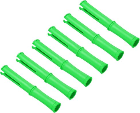 PATIKIL 10 Inch Shrink Wrap Handle, 6Pcs Stretch Wrap Dispenser Stretch Film Dispenser Plastic Hand for 35-38mm Core Furniture Wrapping Moving Packing, Green in Saudi Arabia