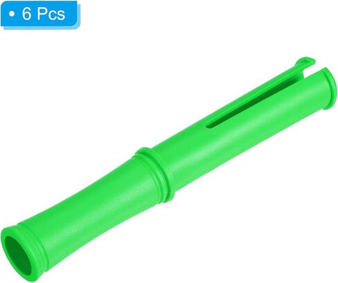 PATIKIL 10 Inch Shrink Wrap Handle, 6Pcs Stretch Wrap Dispenser Stretch Film Dispenser Plastic Hand for 35-38mm Core Furniture Wrapping Moving Packing, Green in Saudi Arabia