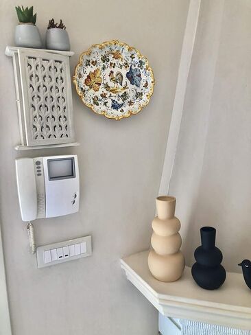 Ceramiche d'Arte Parrini - الفخار الخزفي الإيطالي يقدم صينية صينية لتعليق Rooster Montelupo المصنوع في إيطاليا فلورنسا in Saudi Arabia