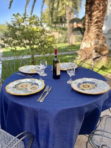CERAMICHE D'ARTE PARRINI - Italian Ceramic Art Pottery Dinnerware set Serving Plate Dishes Kitchen Decor Hand Painted Made in ITALY Tuscan in Saudi Arabia