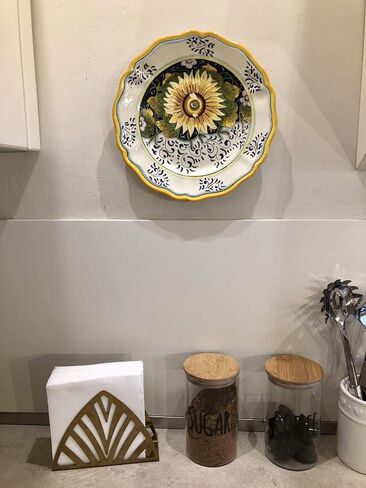CERAMICHE D'ARTE PARRINI - Italian Ceramic Art Pottery Dinnerware set Serving Plate Dishes Kitchen Decor Hand Painted Made in ITALY Tuscan in Saudi Arabia