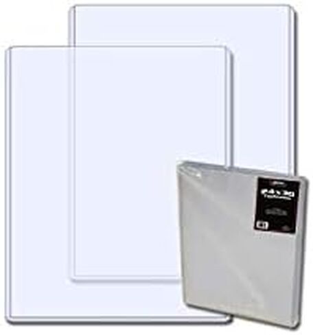 BCW 24x30 Topload Holder | Rigid PVC Toploader for 24x30 Photos, Prints, and Documents | Top Loaders for Cards, Baseball Card Sleeves, and Collectible Storage | Open on Short Side in Saudi Arabia