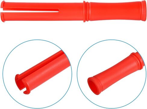 PATIKIL 10 Inch Shrink Wrap Handle, 6Pcs Stretch Wrap Dispenser Stretch Film Dispenser Plastic Hand for 35-38mm Core Furniture Wrapping Moving Packing, Green in Saudi Arabia
