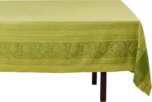 Tablecloth Jacquard Fabric Linen-Cotton Square Tablecloth, European Textile, Home Decor for Holidays, Dining Interior, Housewarming Gift in Saudi Arabia
