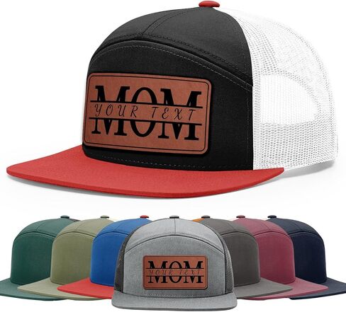 Personalized Custom Mom, Child Names, Mother's Day, Mom Split Name Frame, Mom Cut, Mom hat in Saudi Arabia