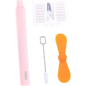 Electric Eraser Portable Rechargeable Pencil Eraser for Students Artists with Stirring Rod and Refills Convenient Sketch Painting Correction Tool Random Color in Saudi Arabia