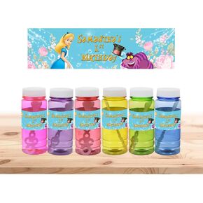 Movies Bubble Labels with Bottles - 12-Pack, Fits 4oz Brands, Personalized (Sing) in Kuwait