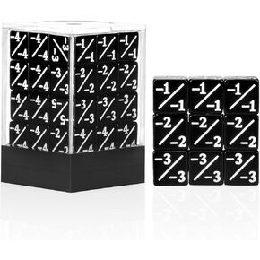 36 قطعة السحر The Gathering MTG Counter Dice +1 إلى +6 Life Counter Tokens D6 Solid Dice لـ MTG ، TCG ، وملحقات الألعاب مع صندوق بلاستيكي محمول (أخضر) in Kuwait