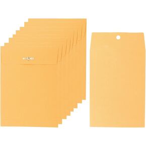 100 Pack Manilla Clasp Envelopes,10x13 Size,for Filing,Storing,or Mailing Documents in Saudi Arabia