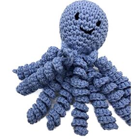 Crochet Octopus for Preemies, Crochet Octopus for Babies in Light Blue, Crochet Amigurumi in Kuwait