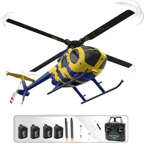 RC ERA C184 MD500 مروحية تحكم عن بعد مع Gyro & Optical Flow-طائرة هليكوبتر 4CH Flybarless RC مع تعليق الارتفاع ، وإقلاع من مفتاح واحد ، ولعبة الطيران في الهواء الطلق للبالغين والمبتدئين (بطارية واحدة in Kuwait