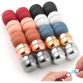 مغناطيس الحجاب 16 زوجًا مغناطيسًا قويًا للحجاب ، مغناطيس وشاح بروش متعدد الأجزاء للنساء ، دبابيس مغناطيسية للشاحنة ، القميص ، الحجاب ، اللباس والملابس (غير لامع) in Kuwait