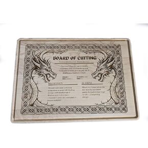 Dungeons and Dragons Cutting Board DM Gift for DnD Players Nerdy Gift for Dungeon Master D&D Themed Board of Cutting Nerd Gift for Campaign in Saudi Arabia