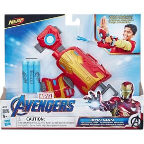 Marvel Avengers Iron Man Blast Respulsor Gauntlet مع NERF Darts للعب الأدوار in Kuwait