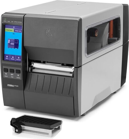ZTBRA ZT23142-D01000FZ الطابعة الصناعية الحرارية المباشرة ، ZT231 نسخة ترقية من ZT230 ، 203 نقطة في البوصة عرض الطباعة 4 في Ethernet Bluetooth Serial USB ، يشمل: عرض اللمس ، شريط المسيل للدموع in Kuwait