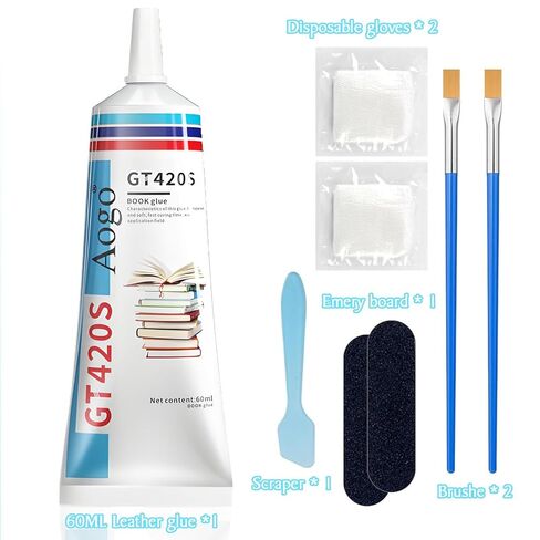 مجموعة غراء الكتب ، لاصق الورق 60 مل ، كتب واضحة ملزمة لاصقة ، غراء PVA المرن لإصلاح الكتب والترابط ، الأظرف ، البطاقات البريدية ، الحرف الورقية ، بطاقات المعايدة ، الدعوات ، الحرف اليدوية DIY in Kuwait
