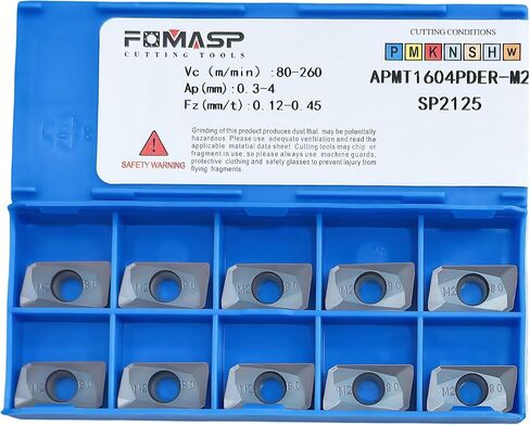 FomaSP CNC طحن كربيد إدراج الصلب APKT1003PDSR مناسب لأدوات القطع والطحن المخرطة 10 قطعة in Saudi Arabia