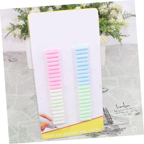 Gatuida 160pcs Electric Eraser Refills Rubber Eraser Cores Soft Touch Small Compatible with Power for Artists Students Teachers Drawing and Office Use Random Color in Saudi Arabia