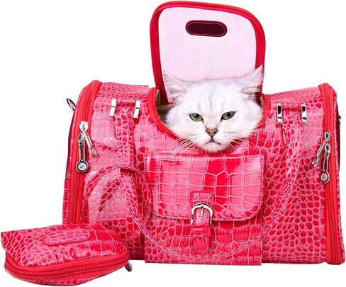 PU Dog Dog Based Dog Prest Cat Bag Pet Cat Dog Bag Bag. in Saudi Arabia