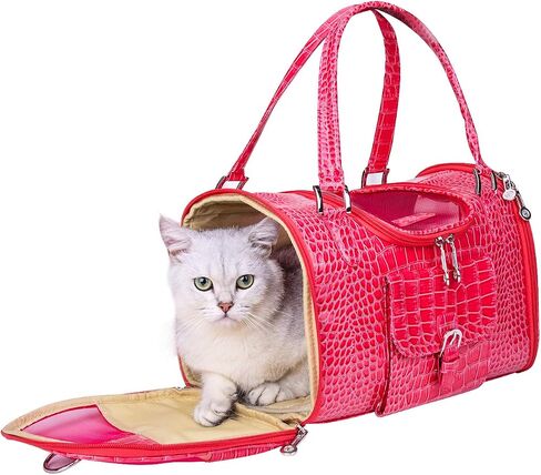 PU Dog Dog Based Dog Prest Cat Bag Pet Cat Dog Bag Bag. in Saudi Arabia