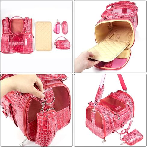 PU Dog Dog Based Dog Prest Cat Bag Pet Cat Dog Bag Bag. in Saudi Arabia