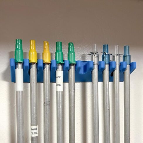 Wall-Mount Primer Tube Holder – Holds 10 Tubes, Compatible with Dillon in Saudi Arabia