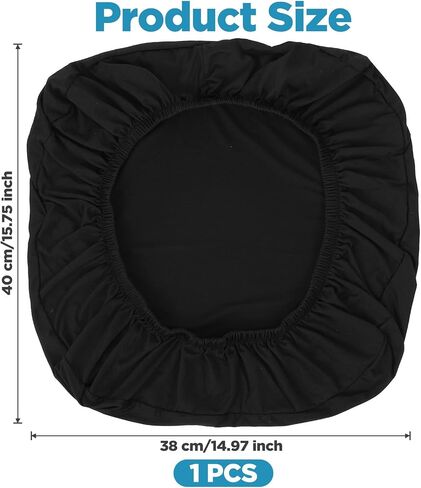 1 PCS Office Chair Cover Detive Lottom Cover Cover فقط Address SPANDEX Strech Custer Cushion Slippercovers قابلة للإزالة قابلة للإزالة. in Kuwait