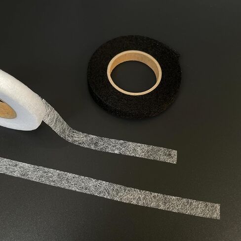 Cottnation Iron On Hem Tape, Fabric Fusing Hemming Tape: 0.4 Inch x 70 Yards Medium Weight Adhesive Web, No Sewing Needed, Ideal for Bonding and Crafting in Kuwait