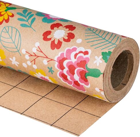 Ruspepa Wildflower Floral Rapping Roll للنساء ، 17 بوصة × 16. in Kuwait