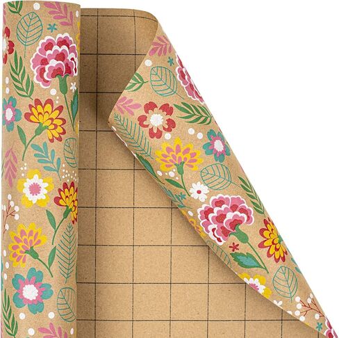 Ruspepa Wildflower Floral Rapping Roll للنساء ، 17 بوصة × 16. in Kuwait