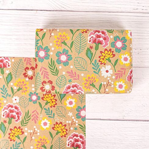 Ruspepa Wildflower Floral Rapping Roll للنساء ، 17 بوصة × 16. in Kuwait