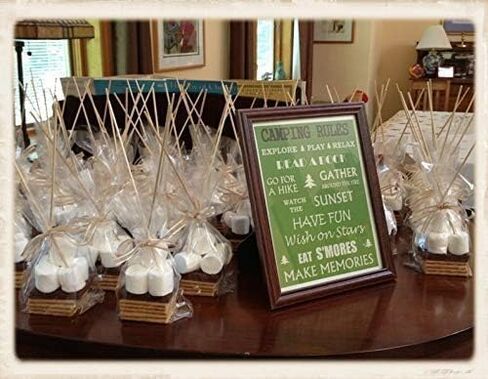 100 SMORES BAGS 4"x2"x8" With 2 1/2" Bottom Gusset - Wholesale - Ready to Ship - Poly Clear S'Mores in Saudi Arabia