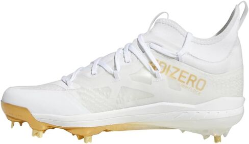adidas Men's Adizero Afterburner 9 NWV Sneaker, White/Gold Metallic/White, 10.5 in Saudi Arabia