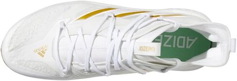 adidas Men's Adizero Afterburner 9 NWV Sneaker, White/Gold Metallic/White, 10.5 in Saudi Arabia