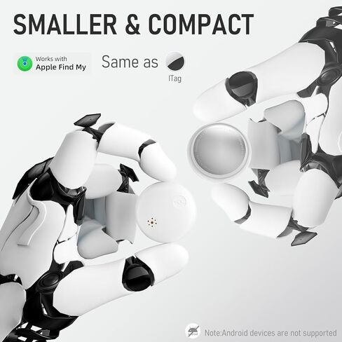 VB GPS Tracker (1 Pack) ، Mini GPS Cat Tracker ، Tag Smart Tag Bluetooth Tracker ، لا توجد رسوم شهرية ، يعمل IP68 Tracker Waterproof مع Find My (iOS Only) ، مضاد للمكتشف ، العلامة المكتشفة للمركبات/الحيوانات الأليفة/الأطفال/الكلاب in Kuwait