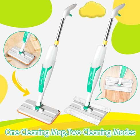 مجموعة تنظيف الأطفال Mop تنظف في الواقع ، Mini Stiddler Size Kids Pray Mop Works حقًا ، وأعمال صغيرة قابلة للفصل Mop Interactive Kid Play Play Gift for Boys Girls in Kuwait