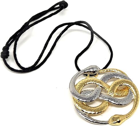 Neverending Story 1 & 2 Auryn قلادة ، ميدالية ، نسخة طبق الأصل من القلادة (نحاس كبير ، عتيق) in Kuwait