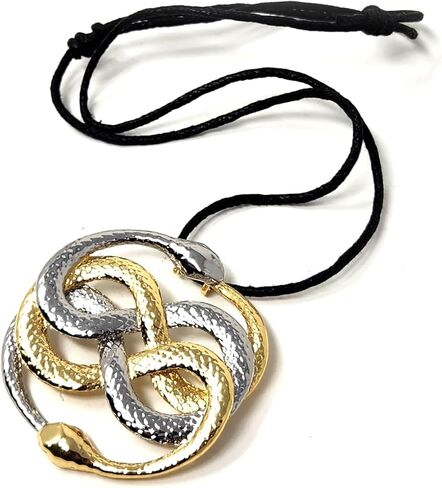 Neverending Story 1 & 2 Auryn قلادة ، ميدالية ، نسخة طبق الأصل من القلادة (نحاس كبير ، عتيق) in Kuwait