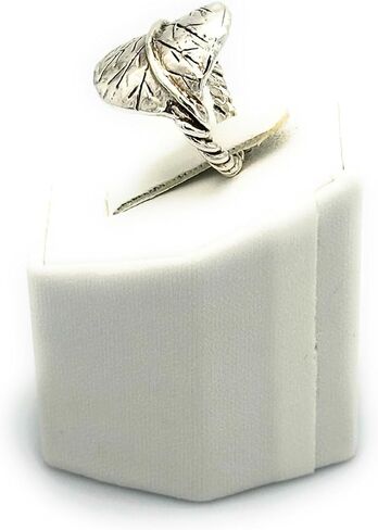 Aspen leaf ring silver in Saudi Arabia