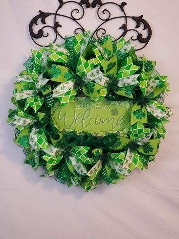 St Patrick's day Wreath, Saint Patrick's Day Wreath in Saudi Arabia