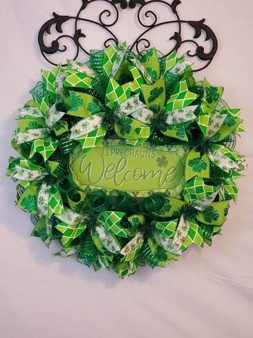 St Patrick's day Wreath, Saint Patrick's Day Wreath in Saudi Arabia