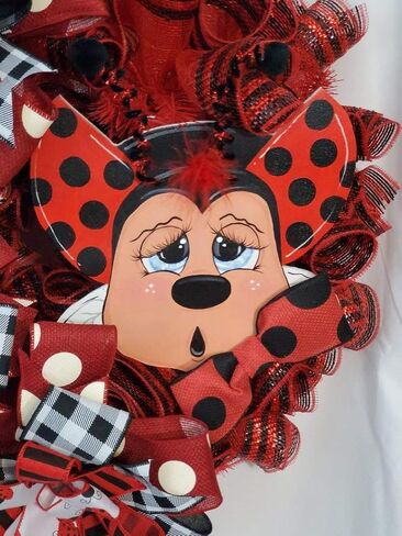 Ladybug Wreath, Front Door Wreath in Saudi Arabia