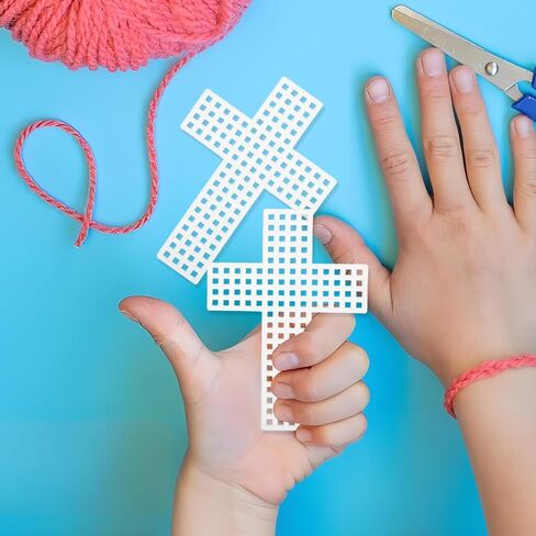 Homoyoyo 20pcs Mesh Canvas Sheets الإبداعية الشبكة البلاستيكية الشكل in Kuwait