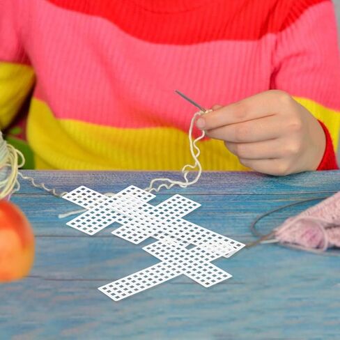 Homoyoyo 20pcs Mesh Canvas Sheets الإبداعية الشبكة البلاستيكية الشكل in Kuwait